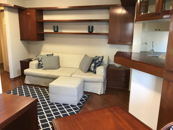 Imagem Apartamento com 1 Quarto para Alugar, 40 m² em Cerqueira Cesar - São Paulo