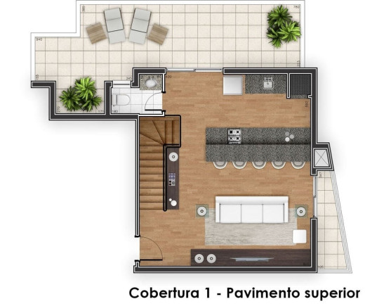 Imagem Apartamento com 3 Quartos à Venda, 77 m² em Cristo Rei - Curitiba