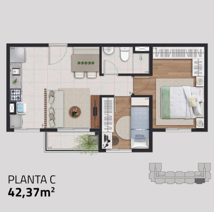 Imagem Apartamento com 2 Quartos à Venda, 61 m² em Guaianases - São Paulo