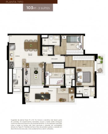 Imagem Apartamento com 3 Quartos à Venda, 103 m² em Brooklin Paulista - São Paulo