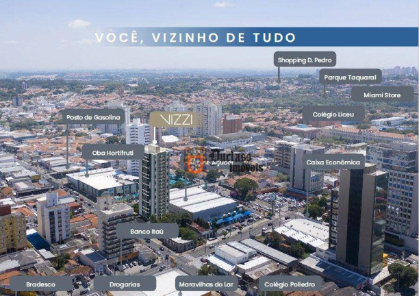 Imagem Apartamento com 2 Quartos à Venda, 68 m² em Jardim Guanabara - Campinas