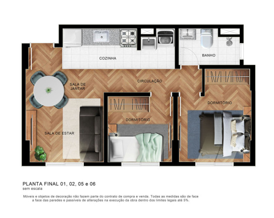 Apartamento com 2 Quartos à Venda, 43 m² em Vila Formosa - São Paulo