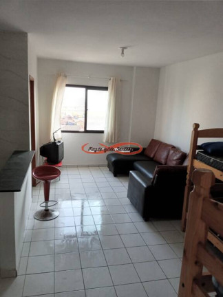 Imagem Apartamento com 1 Quarto para Alugar, 31 m² em Vila Caiçara - Praia Grande