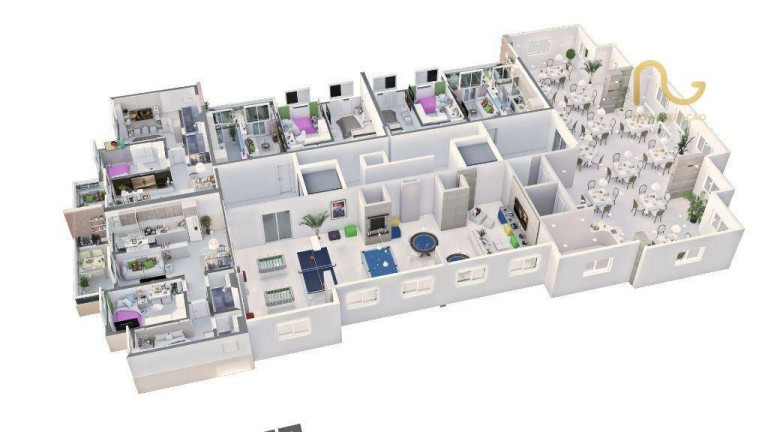 Imagem Apartamento com 2 Quartos à Venda, 57 m² em Canto Do Forte - Praia Grande