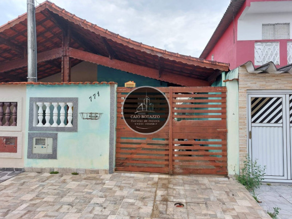 Imagem Casa com 2 Quartos à Venda, 70 m² em Balneario Itaguaí - Mongaguá