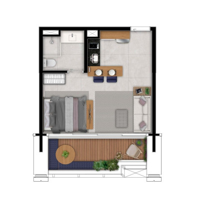 Imagem Apartamento com 1 Quarto à Venda, 87 m² em Itaim Bibi - São Paulo
