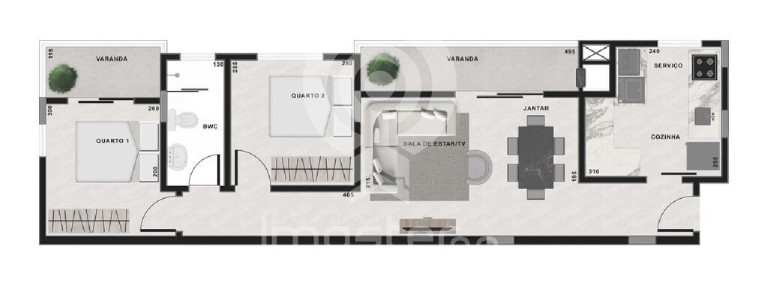 Imagem Apartamento com 2 Quartos à Venda, 81 m² em Jardim Botânico - Curitiba