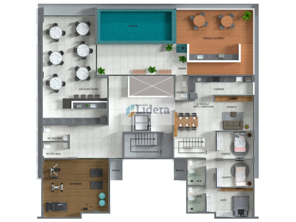 Imagem Apartamento com 2 Quartos à Venda, 59 m² em Intermares - Cabedelo
