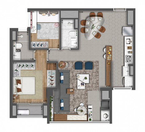 Imagem Apartamento com 3 Quartos à Venda, 83 m² em Vila Prudente - São Paulo