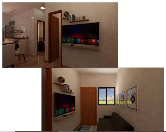 Apartamento com 2 Quartos à Venda, 48 m² em Maranduba - Ubatuba