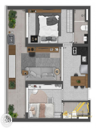 Imagem Apartamento com 2 Quartos à Venda, 49 m² em Cerqueira César - São Paulo