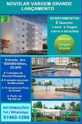 Imagem Apartamento à Venda,  em Vargem Grande - Rio De Janeiro