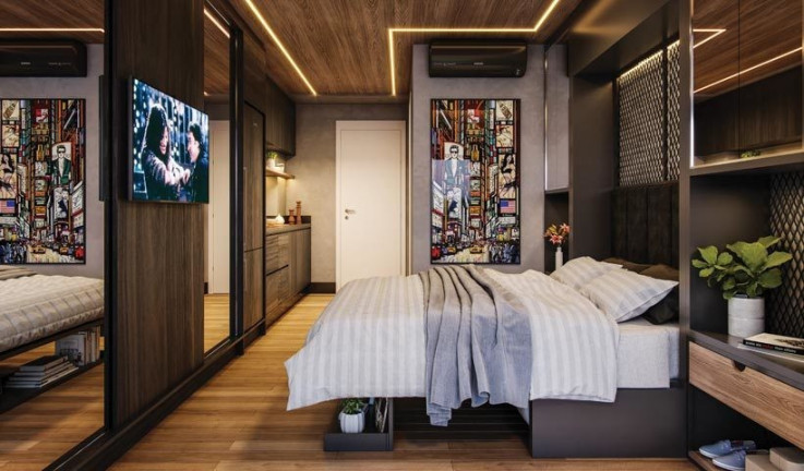 Imagem Apartamento com 1 Quarto à Venda, 49 m² em Brooklin - São Paulo