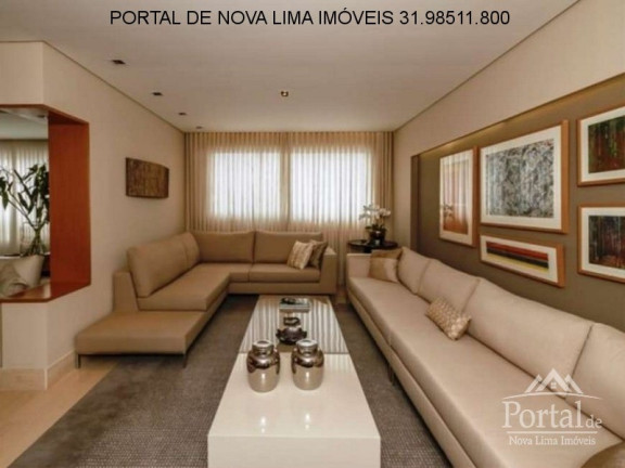 Imagem Apartamento com 4 Quartos à Venda, 259 m² em Vila Da Serra - Nova Lima