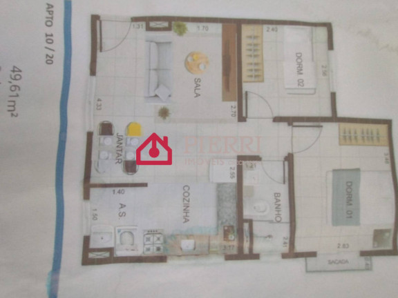 Imagem Apartamento com 2 Quartos à Venda, 49 m² em Vila Jaguara - São Paulo