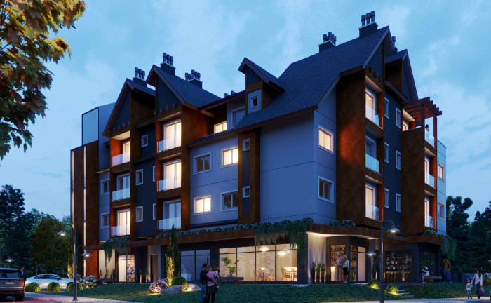 Imagem Apartamento com 2 Quartos à Venda, 78 m² em Av. Central - Gramado