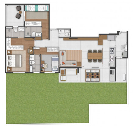 Imagem Apartamento com 2 Quartos à Venda, 123 m² em Taquaral - Campinas