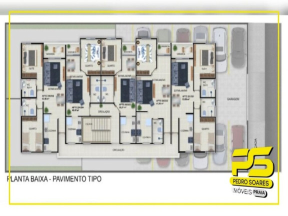 Imagem Apartamento com 1 Quarto à Venda, 47 m² em Jacumã - Conde