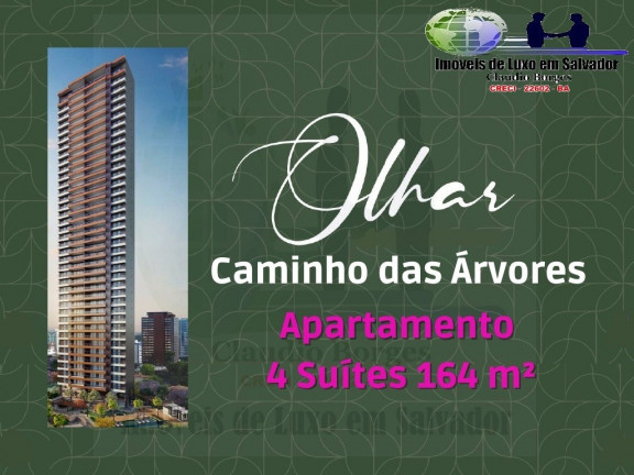 Imagem Apartamento com 4 Quartos à Venda, 164 m² em Caminho Das árvores - Salvador