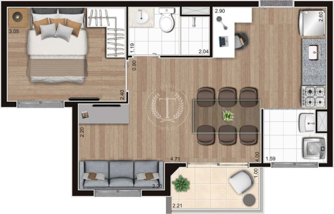 Imagem Apartamento com 3 Quartos à Venda, 38 m² em Vila Leopoldina - São Paulo