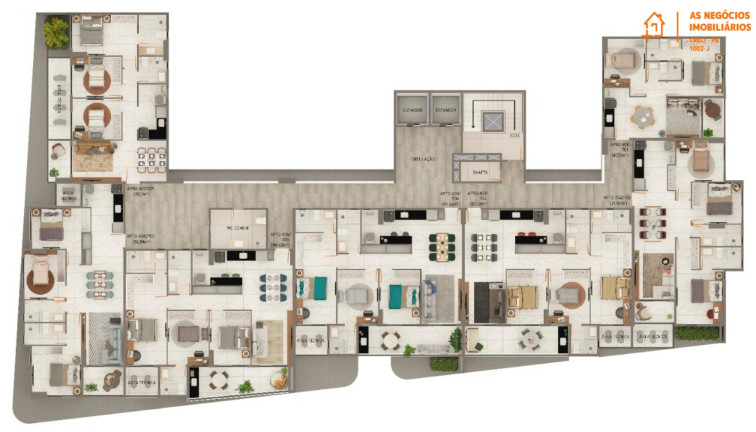 Imagem Apartamento com 3 Quartos à Venda, 76 m² em Tambaú - João Pessoa