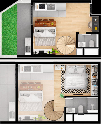 Imagem Apartamento com 2 Quartos à Venda, 46 m² em Cidade Industrial - Curitiba
