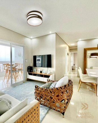 Imagem Apartamento com 3 Quartos à Venda, 123 m² em Canto Do Forte - Praia Grande