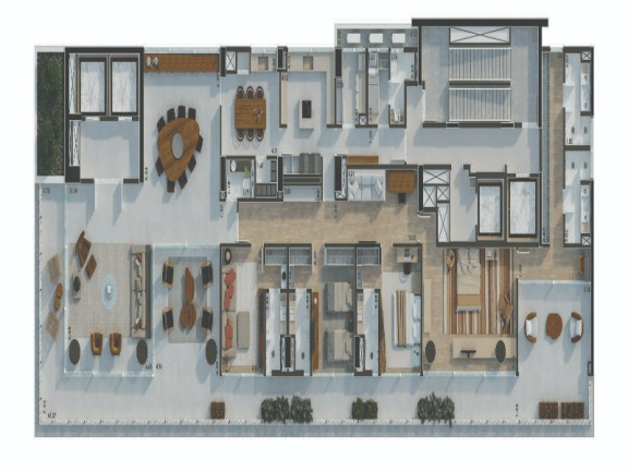 Apartamento com 4 Quartos à Venda, 479 m² em Vila Nova Conceição - São Paulo