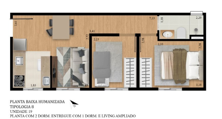 Apartamento com 2 Quartos à Venda, 36 m² em Vila Arriete - São Paulo