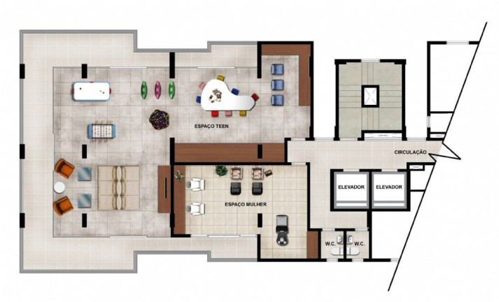 Apartamento com 2 Quartos à Venda, 48 m² em Parque Das Nações - Santo André