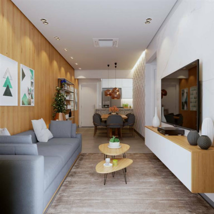 Imagem Apartamento com 2 Quartos à Venda, 64 m² em Aviação - Praia Grande