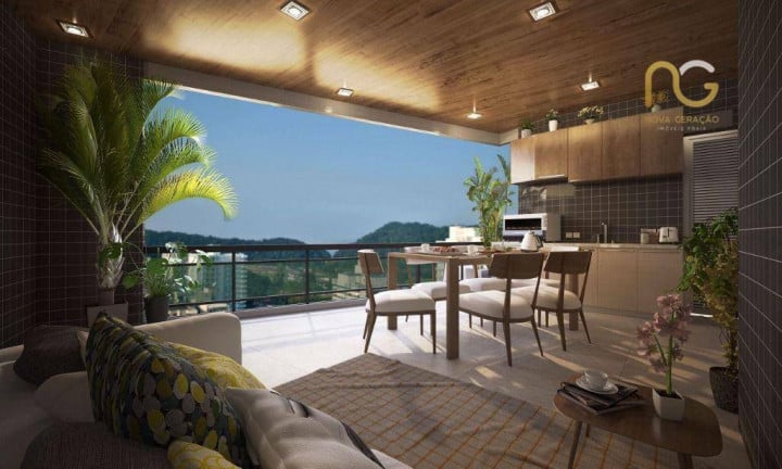 Imagem Apartamento com 3 Quartos à Venda, 141 m² em Canto Do Forte - Praia Grande