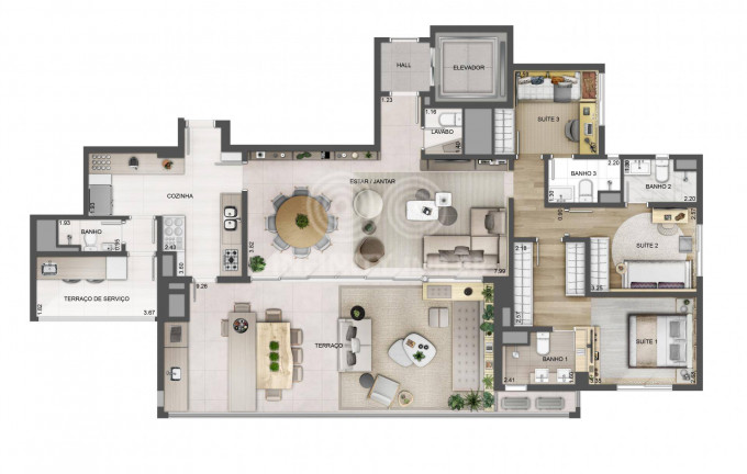 Imagem Apartamento com 4 Quartos à Venda, 164 m² em Tatuapé - São Paulo