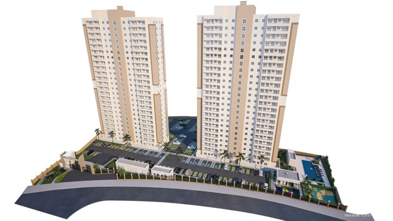 Imagem Apartamento com 2 Quartos à Venda, 36 m² em Jardim Yeda - Campinas
