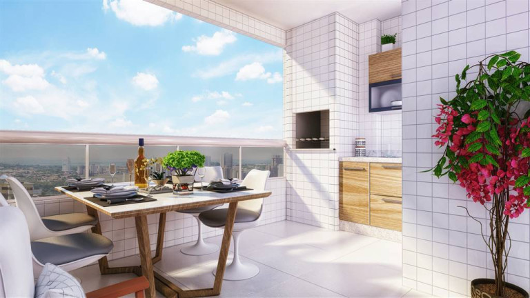 Imagem Apartamento com 3 Quartos à Venda, 100 m² em Tupi - Praia Grande