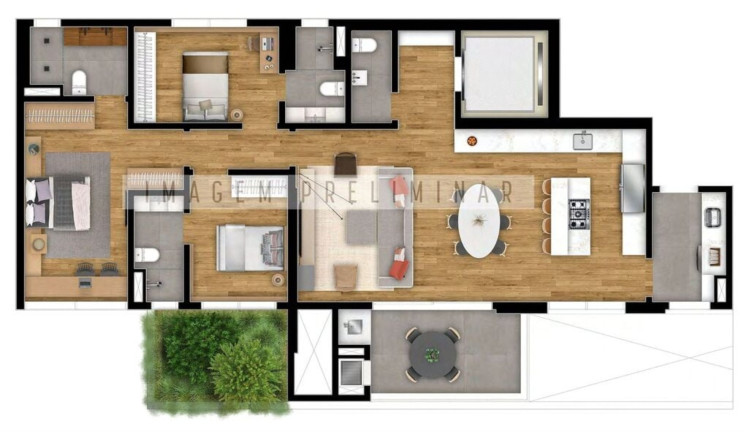 Apartamento com 4 Quartos à Venda, 250 m² em Bigorrilho - Curitiba