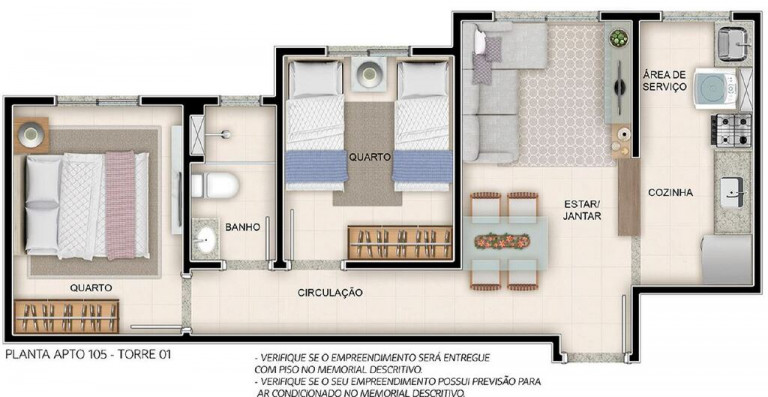 Imagem Apartamento com 1 Quarto à Venda, 36 m² em Pirituba - São Paulo