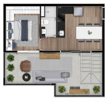 Imagem Apartamento com 1 Quarto à Venda, 52 m² em Vila Madalena - São Paulo