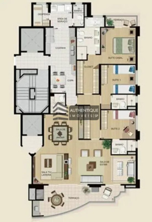 Imagem Apartamento com 4 Quartos à Venda, 161 m² em Vila Progredior - São Paulo