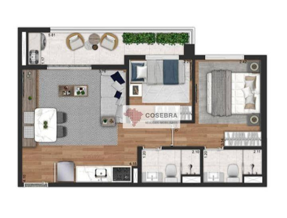 Imagem Apartamento com 2 Quartos à Venda, 92 m² em Vila Pompeia - São Paulo