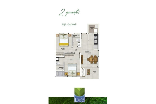 Imagem Apartamento com 2 Quartos à Venda, 54 m² em Praia Do Forte - Mata De São João