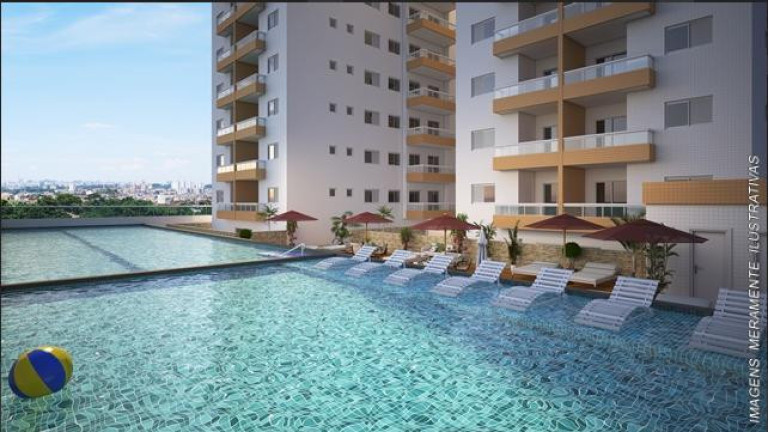 Imagem Apartamento com 2 Quartos à Venda, 60 m² em Boqueirão - Praia Grande