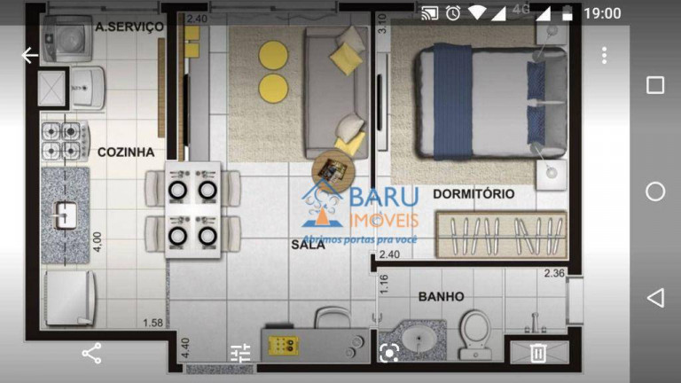 Imagem Apartamento com 1 Quarto à Venda, 31 m² em Barra Funda - São Paulo