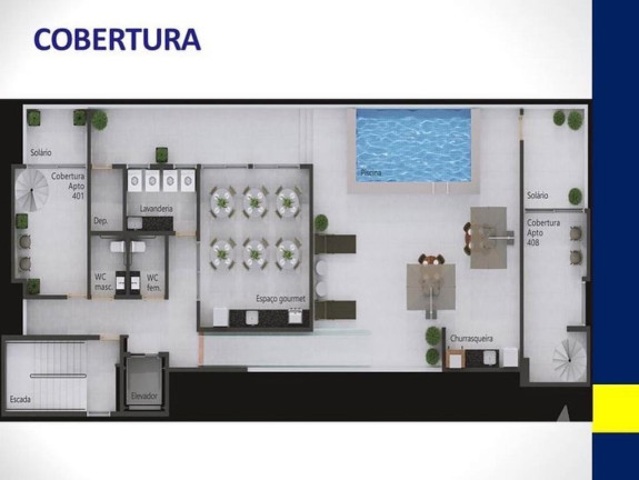 Apartamento com 1 Quarto à Venda, 23 m² em Intermares - Cabedelo