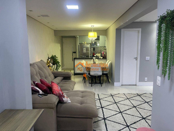 Imagem Apartamento com 3 Quartos à Venda, 75 m² em Vila Augusta - Guarulhos