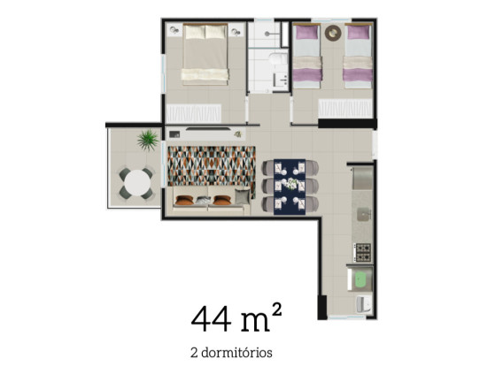 Apartamento com 1 Quarto à Venda, 35 m² em Tatuapé - São Paulo
