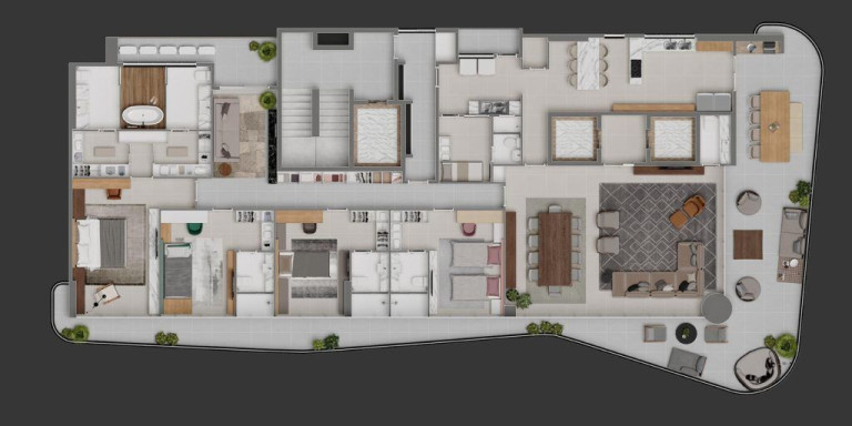 Imagem Apartamento com 4 Quartos à Venda, 355 m² em Meireles - Fortaleza
