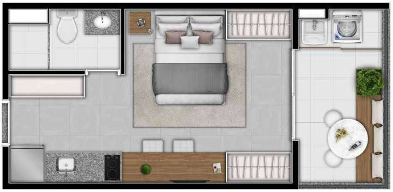 Imagem Apartamento com 2 Quartos à Venda, 38 m² em Santana - São Paulo