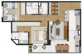Apartamento com 2 Quartos à Venda, 69 m² em Santana - São Paulo