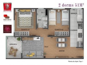 Apartamento com 2 Quartos à Venda, 50 m² em Anália Franco - São Paulo